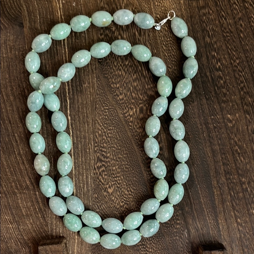 Green Beaded Necklace